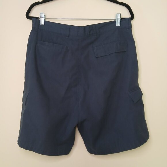 Fox Mens Cargo Golf Shorts Navy Blue Size 34 - Picture 5 of 6